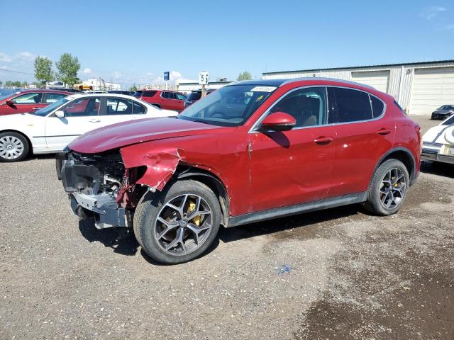 ZASFAKBN0J7C04504 - 2018 ALFA ROMEO STELVIO TI RED photo 1