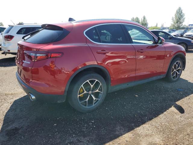 ZASFAKBN0J7C04504 - 2018 ALFA ROMEO STELVIO TI RED photo 3