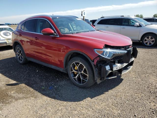 ZASFAKBN0J7C04504 - 2018 ALFA ROMEO STELVIO TI RED photo 4