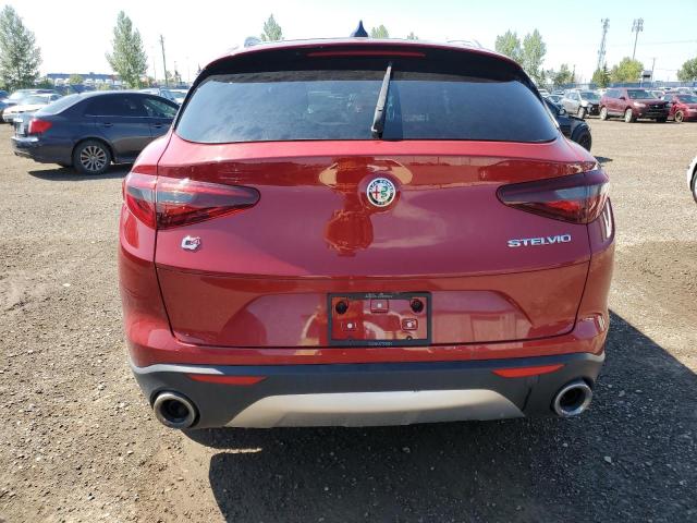 ZASFAKBN0J7C04504 - 2018 ALFA ROMEO STELVIO TI RED photo 6