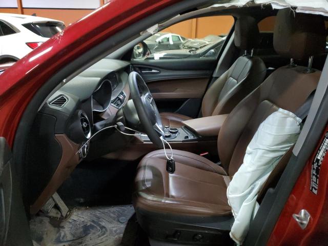 ZASFAKBN0J7C04504 - 2018 ALFA ROMEO STELVIO TI RED photo 7