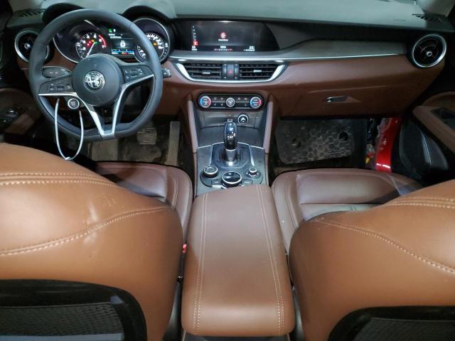 ZASFAKBN0J7C04504 - 2018 ALFA ROMEO STELVIO TI RED photo 8