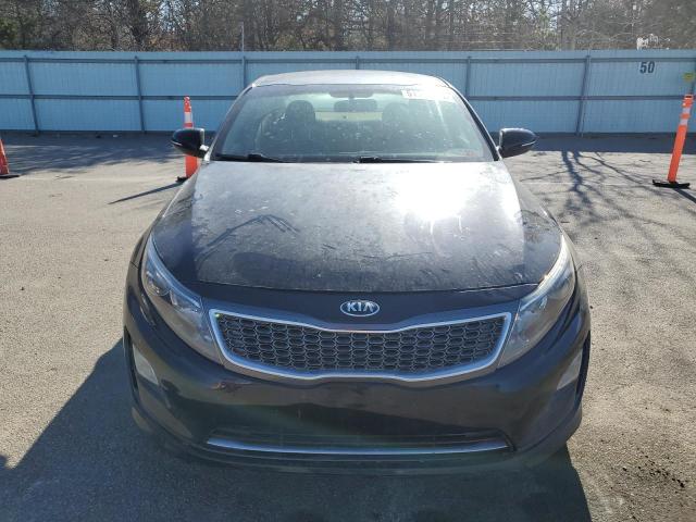 KNAGM4AD4F5082965 - 2015 KIA OPTIMA HYBRID BLACK photo 5