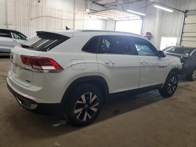 1V2LC2CA0MC241659 - 2021 VOLKSWAGEN ATLAS CROS SE WHITE photo 3