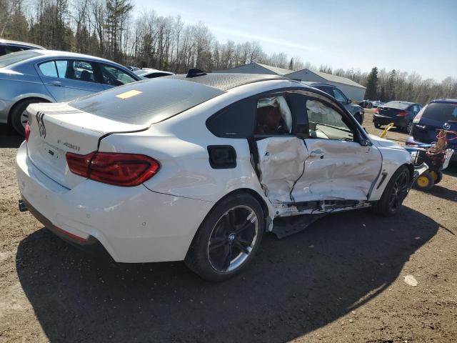 WBA4J3C55KBL05053 - 2019 BMW 430XI GRAN COUPE WHITE photo 3