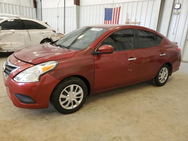 3N1CN7AP3KL825512 - 2019 NISSAN VERSA S RED photo 1