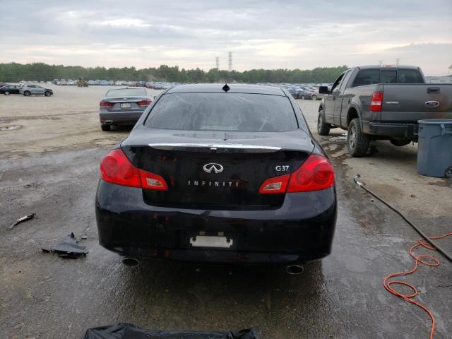 JN1CV6AP9DM716927 - 2013 INFINITI G37 BASE BLACK photo 6