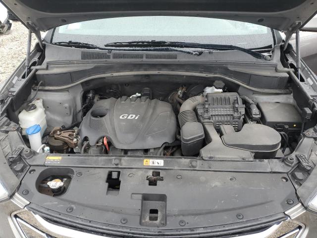 5XYZUDLB3DG041397 - 2013 HYUNDAI SANTA FE S GRAY photo 11