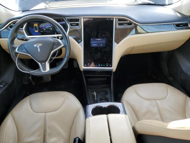 5YJSA1CN7DFP25010 - 2013 TESLA MODEL S BROWN photo 8