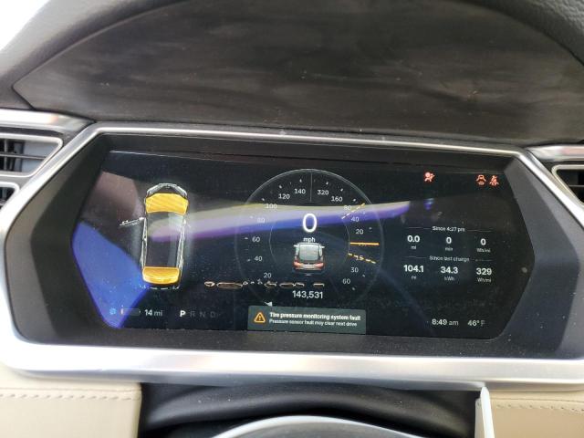 5YJSA1CN7DFP25010 - 2013 TESLA MODEL S BROWN photo 9