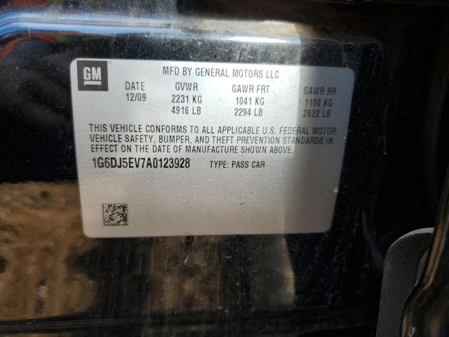 1G6DJ5EV7A0123928 - 2010 CADILLAC CTS PERFORMANCE COLLECTION Siyah fotoğraf 13