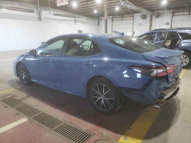 4T1G31AK8RU062596 - 2024 TOYOTA CAMRY SE NIGHT SHADE BLUE photo 2