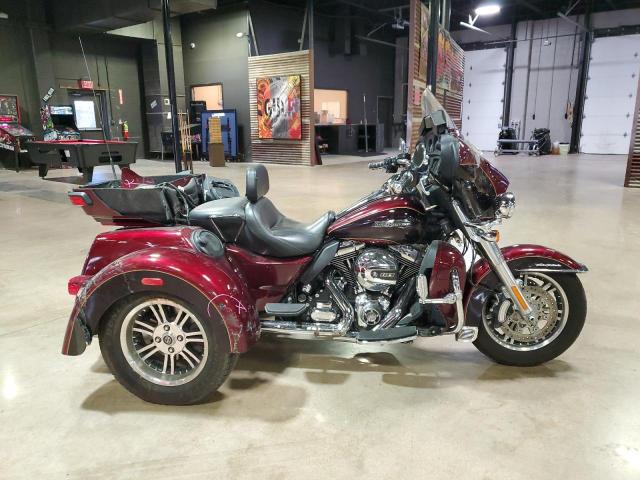 1HD1MAL13FB855323 - 2015 HARLEY-DAVIDSON FLHTCUTG TRI GLIDE ULTRA MAROON photo 1