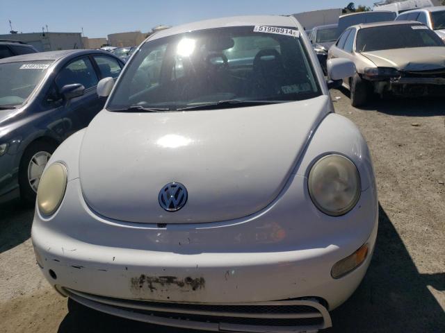 3VWBB61C2WM030960 - 1998 VOLKSWAGEN NEW BEETLE WHITE photo 5