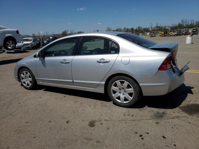 1HGFA16567L066515 - 2007 HONDA CIVIC LX SILVER photo 2