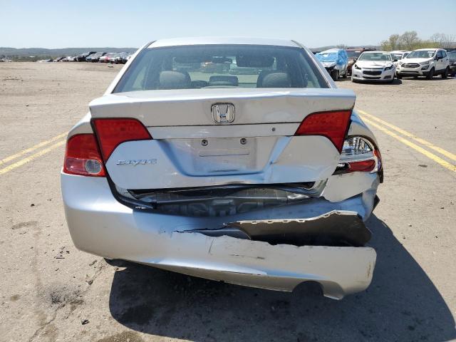 1HGFA16567L066515 - 2007 HONDA CIVIC LX SILVER photo 6