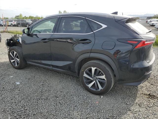 JTJGARDZ5M2260345 - 2021 LEXUS NX 300 BASE შავი ფოტო 2