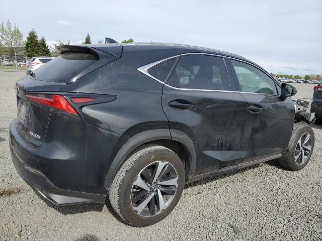 JTJGARDZ5M2260345 - 2021 LEXUS NX 300 BASE შავი ფოტო 3