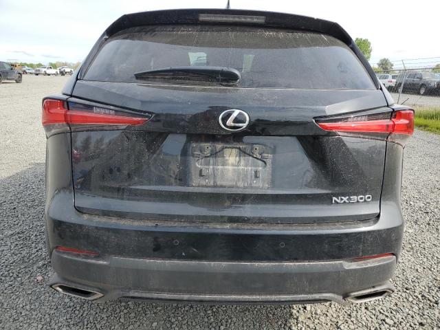 JTJGARDZ5M2260345 - 2021 LEXUS NX 300 BASE შავი ფოტო 6