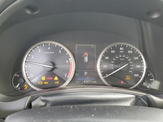 JTJGARDZ5M2260345 - 2021 LEXUS NX 300 BASE შავი ფოტო 9