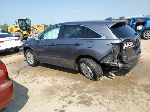 5J8TB4H54HL030841 - 2017 ACURA RDX TECHNOLOGY GRAY photo 2