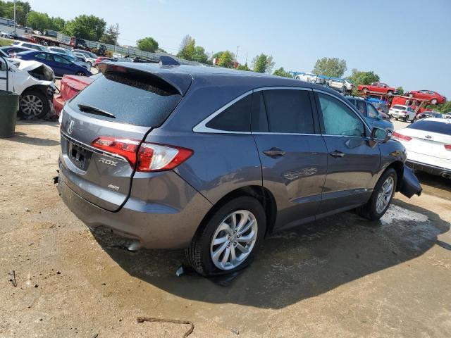 5J8TB4H54HL030841 - 2017 ACURA RDX TECHNOLOGY GRAY photo 3