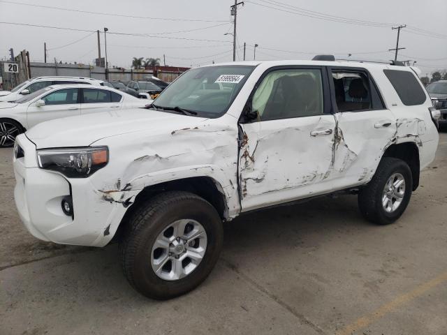 JTEFU5JRXM5246194 - 2021 TOYOTA 4RUNNER SR5 WHITE photo 1