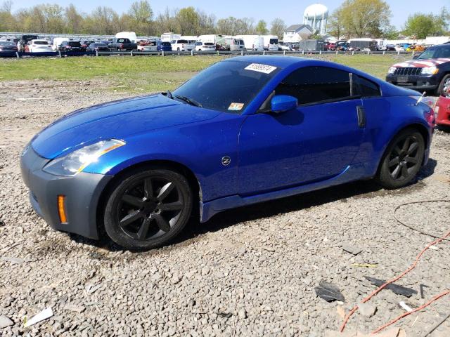 JN1AZ34D83T119087 - 2003 NISSAN 350Z COUPE BLUE photo 1