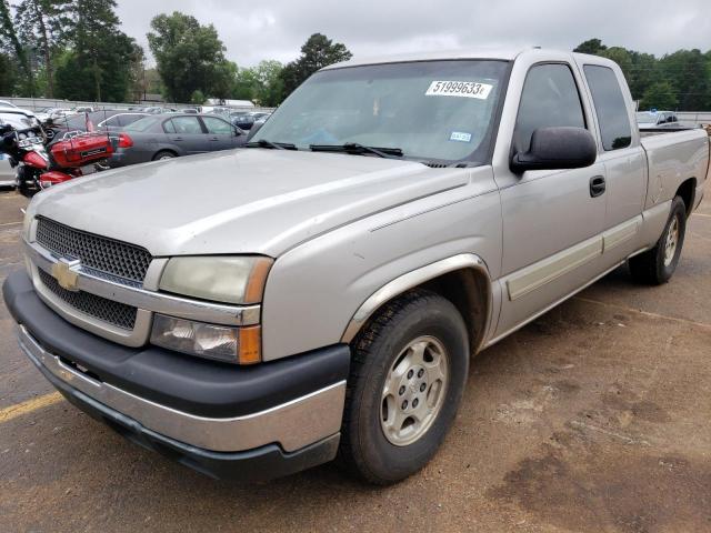 2GCEC19T441209753 - 2004 CHEVROLET SILVERADO C1500 SILVER photo 1