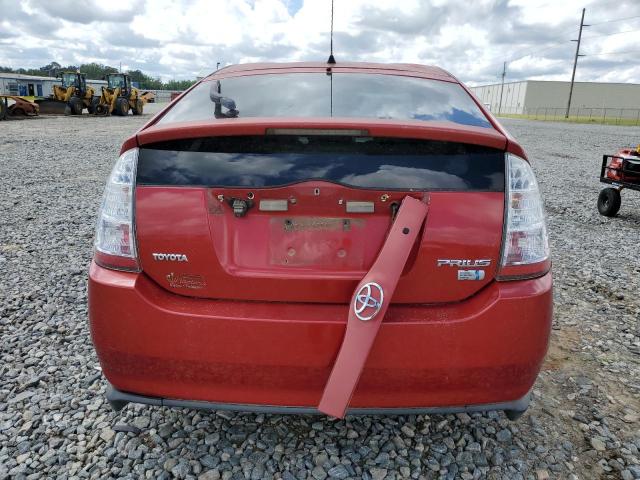 JTDKB20U577617445 - 2007 TOYOTA PRIUS RED photo 6