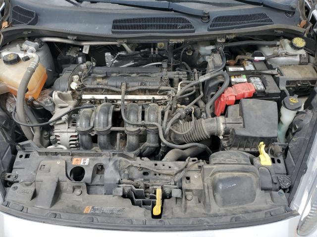 3FADP4EJ3KM143648 - 2019 FORD FIESTA SE SILVER photo 11