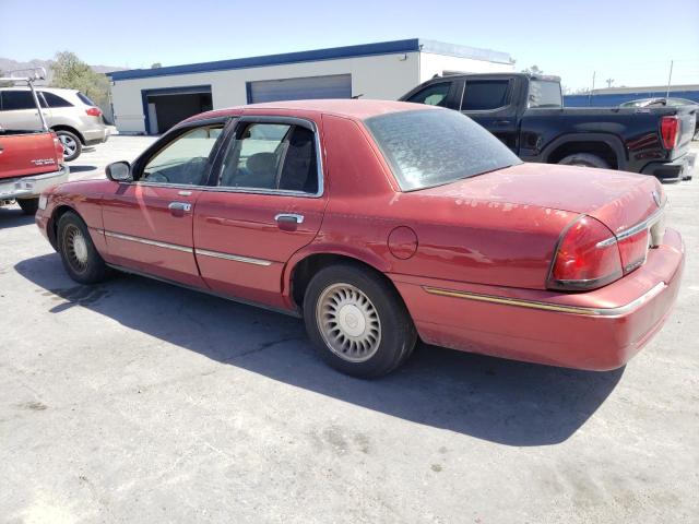 2MEFM75W8WX649316 - 1998 MERCURY GRAND MARQ LS RED photo 2