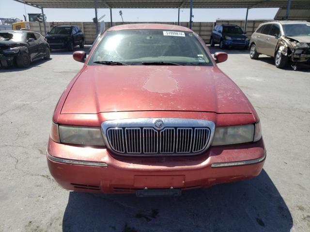 2MEFM75W8WX649316 - 1998 MERCURY GRAND MARQ LS RED photo 5