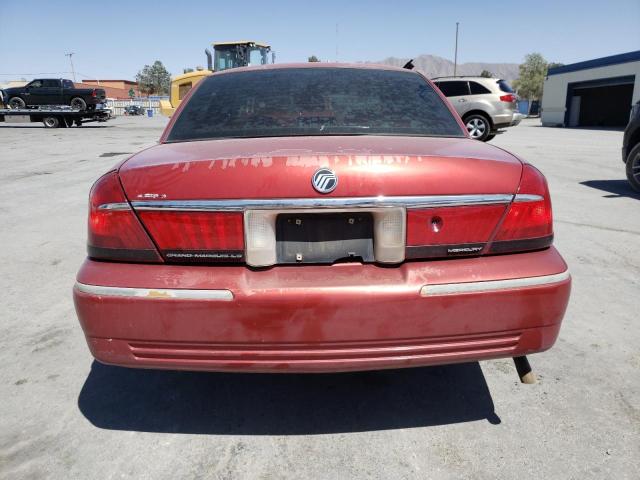 2MEFM75W8WX649316 - 1998 MERCURY GRAND MARQ LS RED photo 6