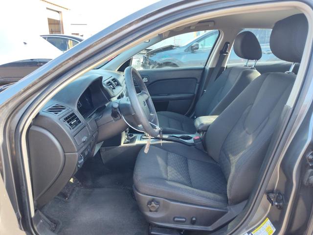 3FAHP0HA2BR304967 - 2011 FORD FUSION SE GRAY photo 7