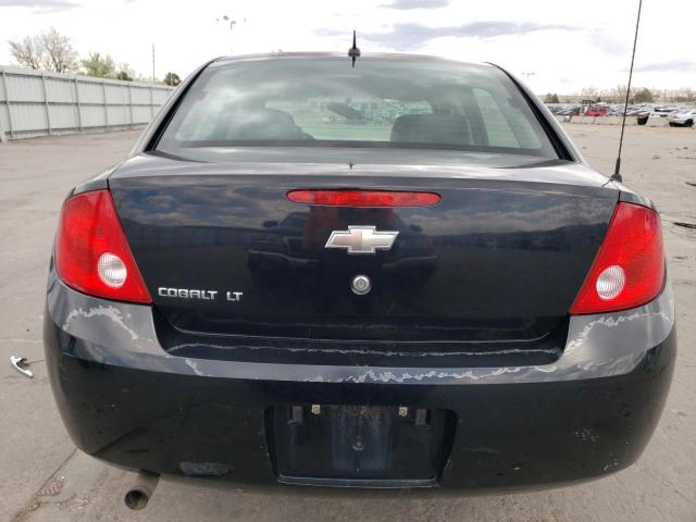 1G1AT58HX97258736 - 2009 CHEVROLET COBALT LT BLACK photo 6