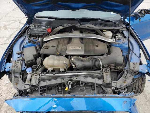 1FA6P8CF9L5145314 - 2020 FORD MUSTANG GT BLUE photo 11