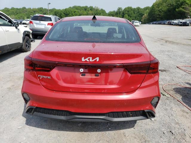 3KPF24AD8PE515553 - 2023 KIA FORTE LX RED photo 6