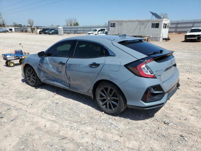 SHHFK7H81LU212935 - 2020 HONDA CIVIC EXL BLUE photo 2