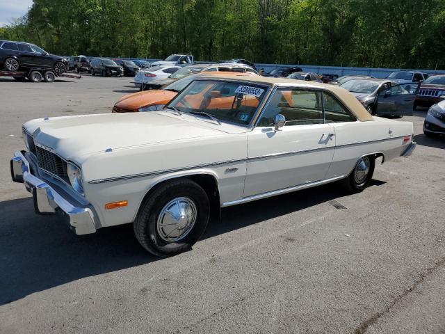 VH23C5F188847 - 1975 PLYMOUTH VALIANT WHITE photo 1