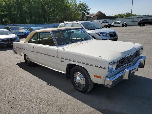 VH23C5F188847 - 1975 PLYMOUTH VALIANT WHITE photo 4