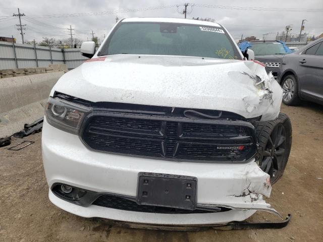 1C4SDJCT2HC799539 - 2017 DODGE DURANGO R/T WHITE photo 5