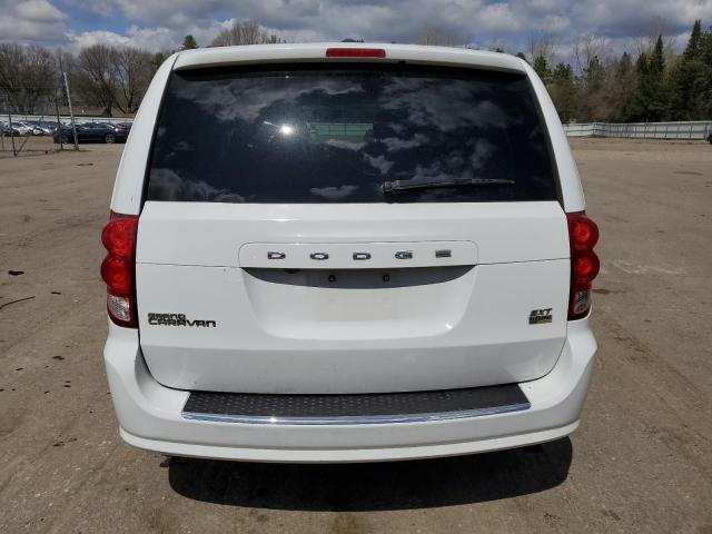 2C4RDGCG8HR625289 - 2017 DODGE GRAND CARA SXT WHITE photo 6