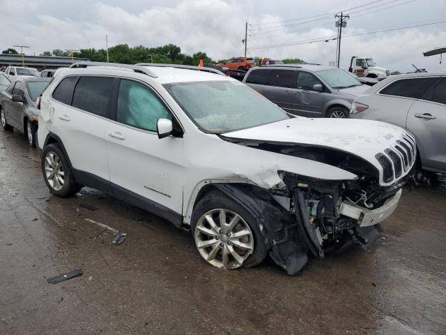 1C4PJLDS8GW137025 - 2016 JEEP CHEROKEE LIMITED WHITE photo 4