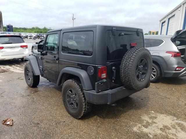 1C4AJWAGXHL731416 - 2017 JEEP WRANGLER SPORT BLACK photo 2