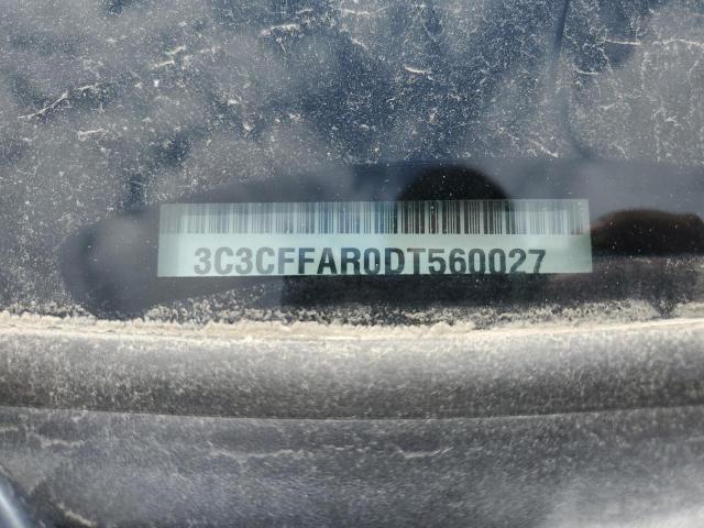 3C3CFFAR0DT560027 - 2013 FIAT 500 POP WHITE photo 12