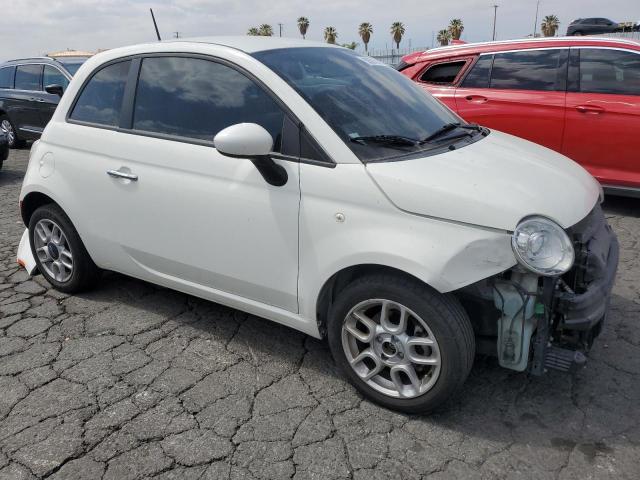 3C3CFFAR0DT560027 - 2013 FIAT 500 POP WHITE photo 4