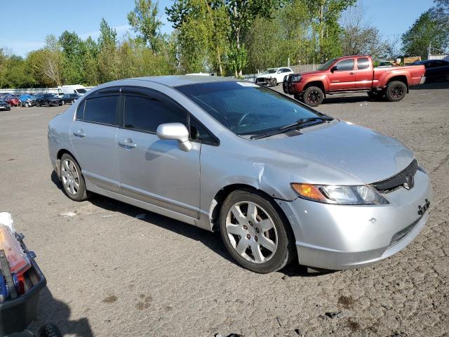 1HGFA15518L023445 - 2008 HONDA CIVIC LX SILVER photo 4