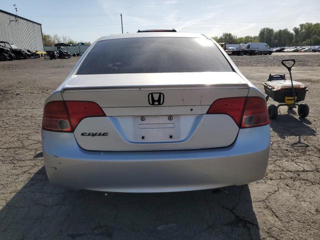 1HGFA15518L023445 - 2008 HONDA CIVIC LX SILVER photo 6