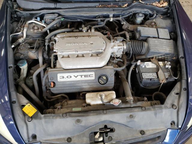 1HGCM66525A043765 - 2005 HONDA ACCORD EX BLUE photo 7